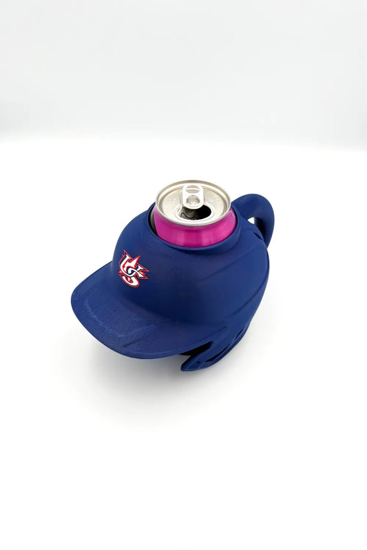 Mini Baseball Helmet Koozie